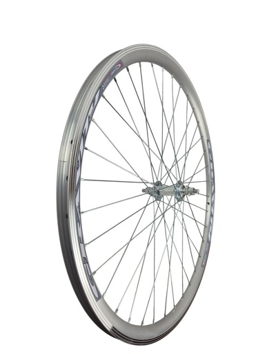 [013-130] Колесо 27,5 перед, обід Gravity 2-ний СІРИЙ, втулка М на віночках 