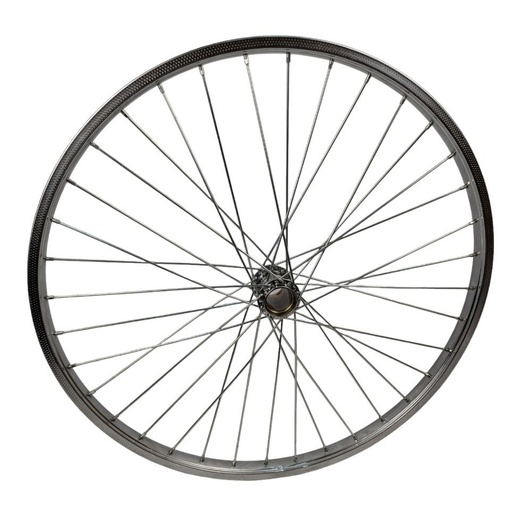 [015-03] Колесо 28'' зад, обід  НІКЕЛЬ, спиця 3мм, стакан