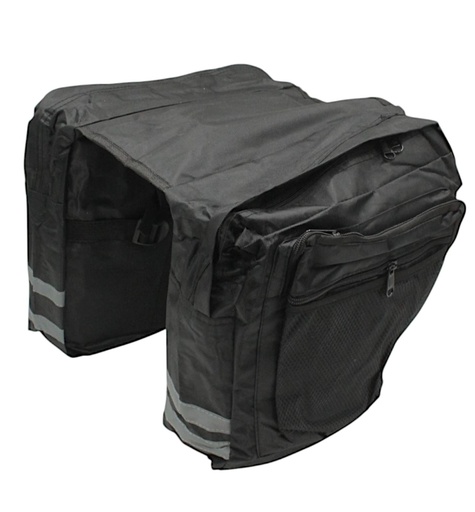[130-47] Сумка на багажник велосипеда (08), чорна