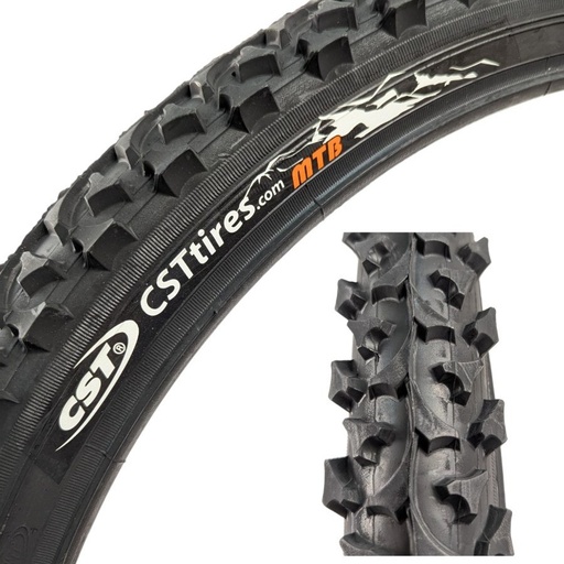 [150-26] Покришка 24-1.95 CST (1040) шипована, косичка