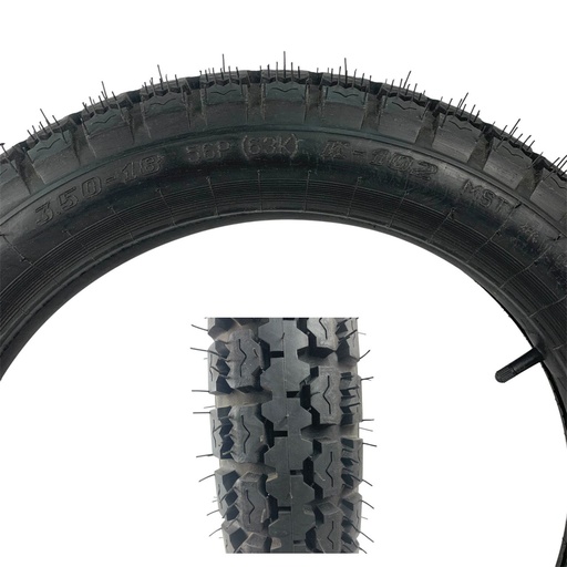 [185-49] Мотошина "18"  3.50-18 СПБ (К-102)+камера