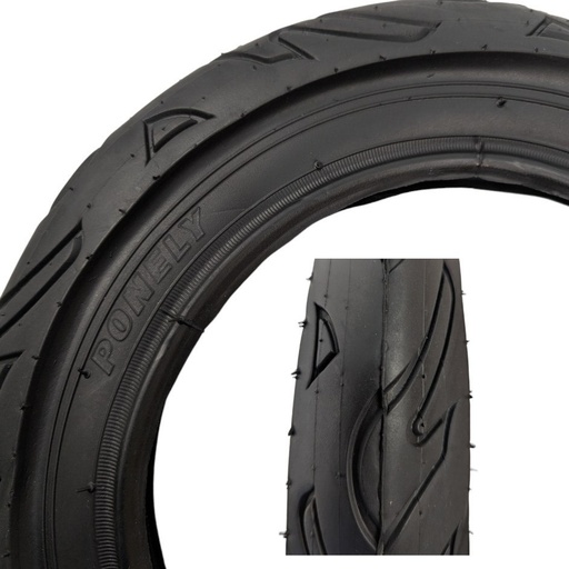 [165-09] Покришка 12 1/2×2 1/4, 62-203 "PONELY" (714), слік