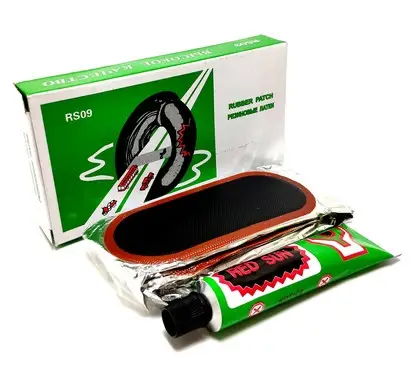 [123-06] Латки + клей RS 09 круглі 