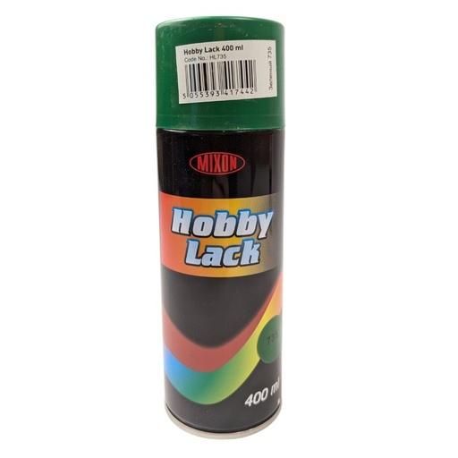 [196-17] Фарба аерозольна Mixon "Hobby Lack", зелена- 735