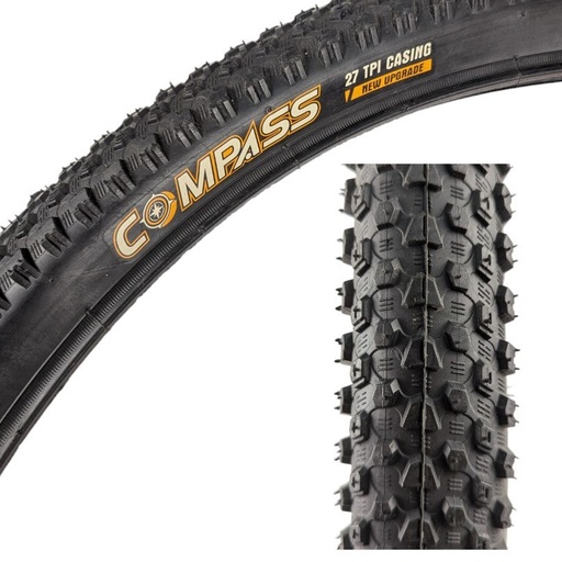 [143-20] Покришка 29-2.10 (54-622) COMPAS (2003) дрібний шип