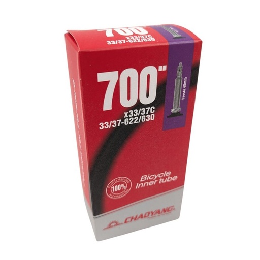 [157-55] Камера турист  28  (700x33/37С) CHAOYANG  Presta FV 48mm 