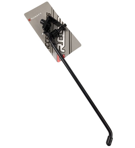 [129-47] Підніжка 28 на центр сталева Crosser чорна 