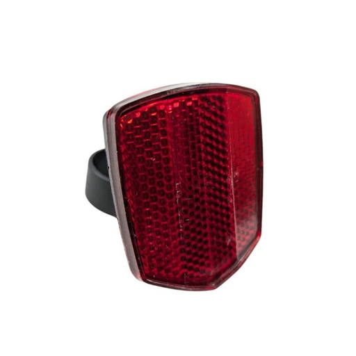 [121-16] Катафот червоний пластмасовий великий (кріплення хомут)