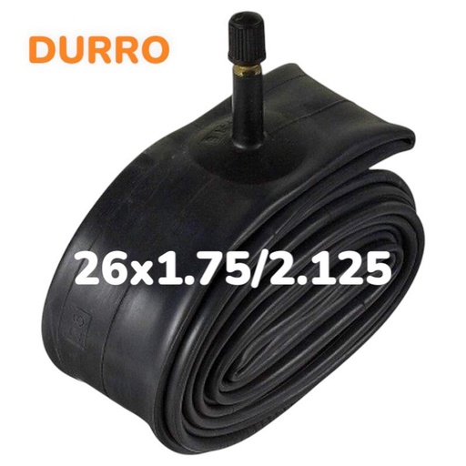 [152-02] Камера 26x1.75/2.125 butyl DURRO  AV 35 mm