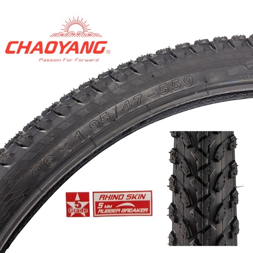[154-95] Покришка 26-1.95 CHAOYANG (5135) шипована АТП (антипрокол)