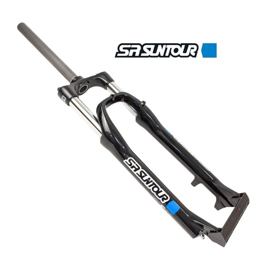 [067-68] Вилка 26 аморт. безрізьб. SR SUNTOUR (XCE28) Ø28.6mm (1-1/8") disk. AL. шток L-255mm хід:100мм, чорна