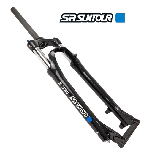 [068-49] Вилка 29 аморт. безрізьб. SR SUNTOUR (XCТ-HLO) Ø28.6mm (1-1/8) disk AL. локаут шток L-255mm хід:100мм, чорна