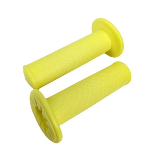 [082-86] Гріпси 104 мм гумові неоново жовті