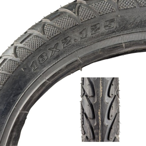 [171-63] Покришка 18х2.125 Super Bike (804) TT посилена, на електровелосипед (E-Bike)