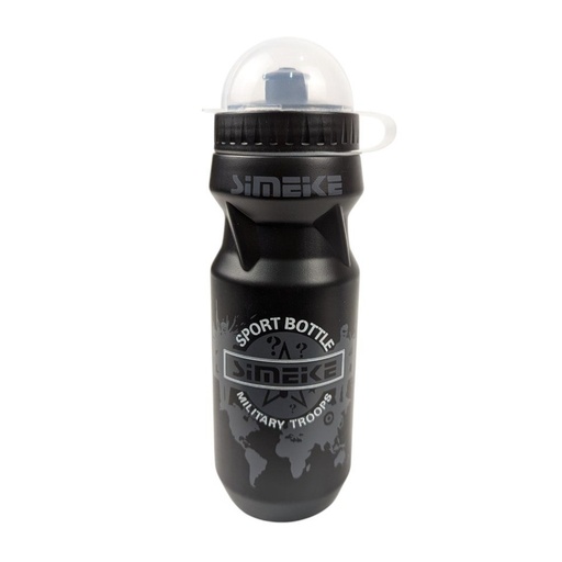 [127-44] Фляга SIMEKE MILITARY 650ml пластмасова чорна