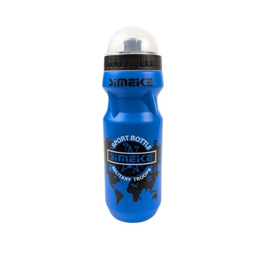 [127-45] Фляга SIMEKE MILITARY  650ml пластмасова синя 