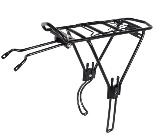 [125-37] Багажник 26-29 під дискові гальма алюмінієвий (нерозбірний) чорний