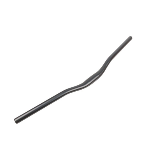 [087-25] Руль мтв алюміній "ластівка" L-640 мм, Ø22.2 х Ø 31.8 мм (HB002) чорний матовий