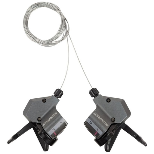 [116-13] Манетки SUNRUN SL-KD-30 (пів автомат) 3+9 швидкостей