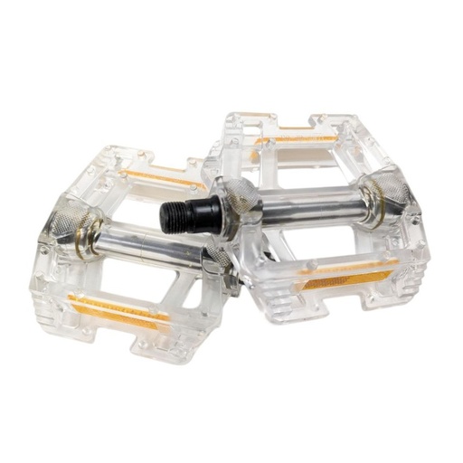 [026-84] Педалі Hengchi FPD-287 , полікарбонат прозорий