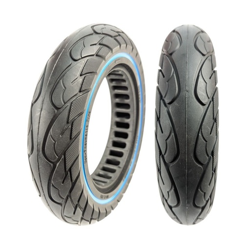 [163-67] Покришка 10-2.125 (внутрішні соти) безкамерна, для електросамоката, синя полоса
