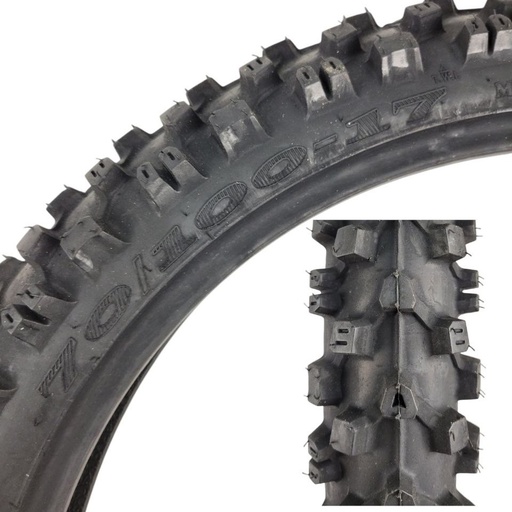 [184-449] Мотошина  "17"  70/100-17  YX-941 шипована Cross