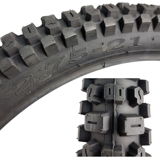 [186-501] Мотошина  "21"  2.75-21  US-371 шипована, камерна TT