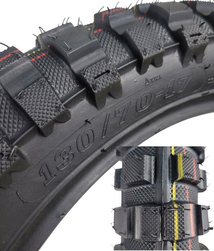 [184-560] Мотошина  "17"  130/70-17  SS-109 , камерна  TT