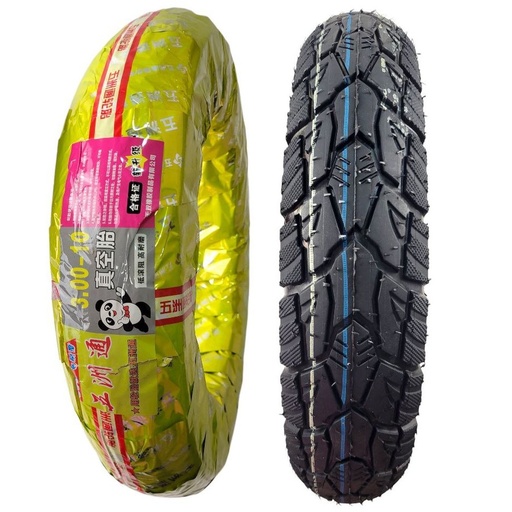 [178-0532] Мотошина "10"  3.00-10 Run Flat (посилений корд), безкамерна  TL