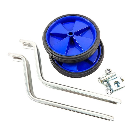 [128-40] Бокові дитячі колеса (Ø 12-20) пластмасові (AFT-117) сині