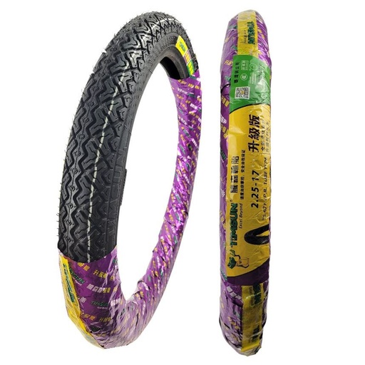 [184-006] Мотошина "17"  2.25-17  TIMSUN TS-677 дорожня, камерна  TT 
