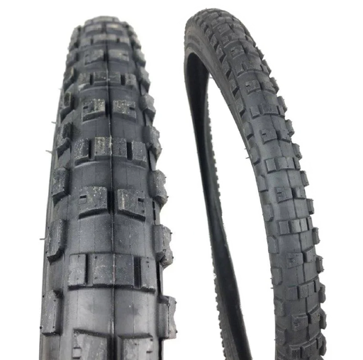 [154-35] Покришка 26-1.95 В'єтнам SRC (213) шипована, квадрати, оранжевий бік