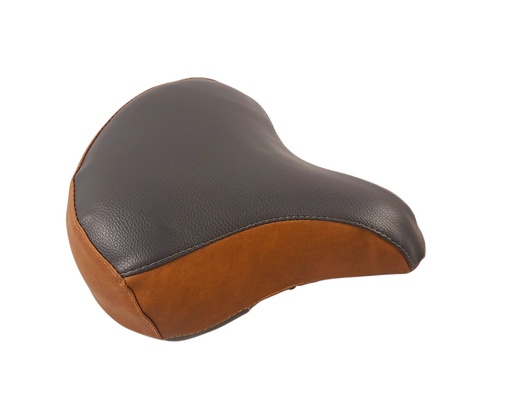 [064-52] Чохол чорний під сідло "COMFORT" чорно-коричневий