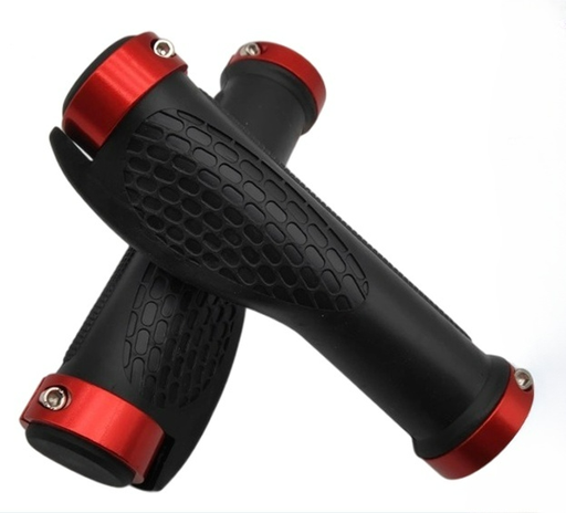 [083-13] Гріпси ергономічні чорні з замком червоним