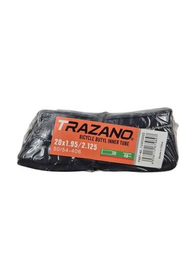 [145-37] Камера 20х1.95/2.125 TRAZANO  AV 48mm