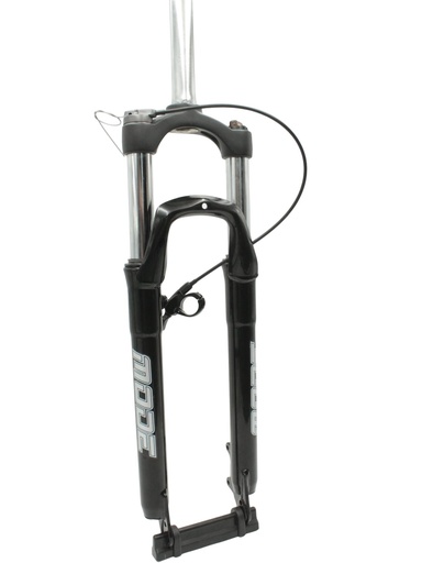 [068-52] Вилка 29 аморт. безрізьб. MODE N780, RLO AL-ST. Ø28.6mm (1-1/8),   шток L-255mm +монет.lockout, чорна глянцева