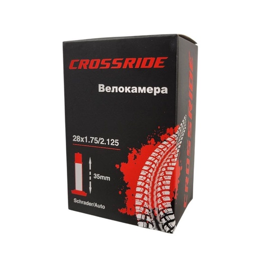 [140-05] Камера 28x1.75/2.125 CROSSRIDE AV 35mm