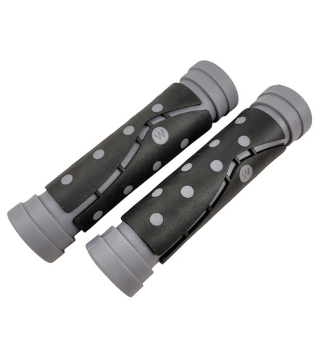 [082-38] Гріпси гумові "горох" чорно-сірі