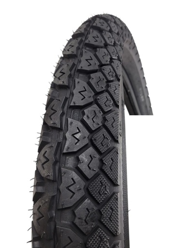 [185-4454] Мотошина "18"  3.50-18 (100/90-18) CY-860 / EM-07 шипована, TT камерна