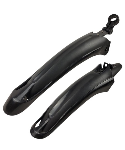 Крила 20-24 пластик чорні, кріплення на трубу сідла