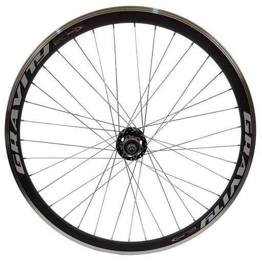 [016-019] Колесо 28 заднє, обід AL подвійний, втулка SHUNFENG під дискові гальма (6 болтів) на промах 