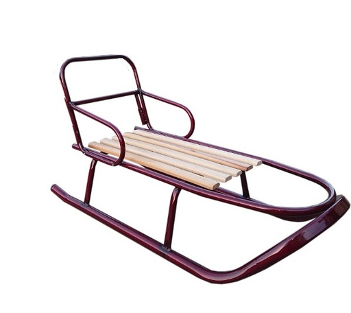 [230-151] Санки "Королівські" №7  бордові