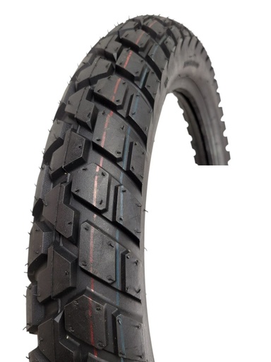 [185-5703] Мотошина "18"  4.10-18  DX-025 / 438-02 напівшип, (TT) камерна