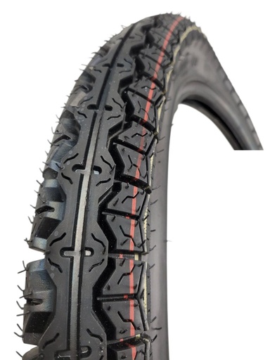 [185-3303] Мотошина  "18"  3.00-18  SS-026 / BL-390 EAGLE BIRD напівшип, (TT) камерна 