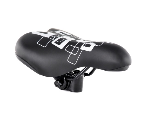 [061-041] Сідло дитяче № 327 чорне з білими квадратами  (240X140)