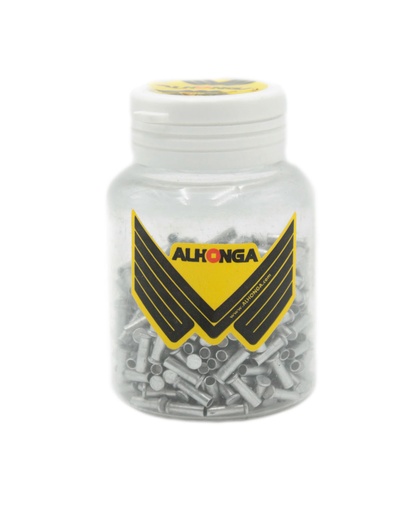[091-52] Закінчення-заклепка троса ALHONGA алюміній   /500/